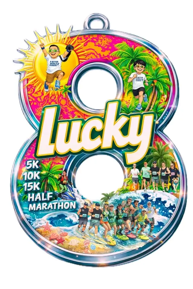 Lucky Eight 5k, 10k, 15k, Half Marathon