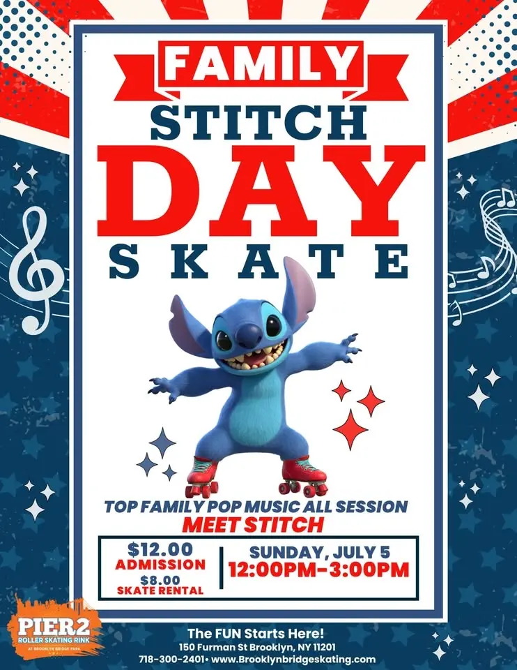 💙🛼 FAMILY STITCH DAY SKATE! 🛼💙