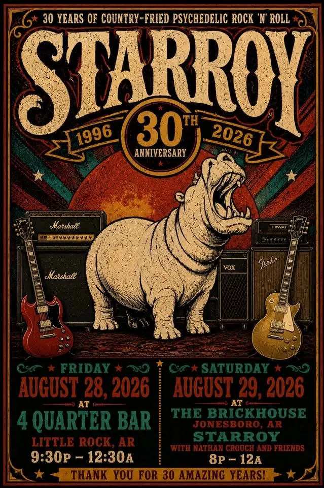 Starroy 30th ANNIVERSARY in LR - Four Quarter Bar