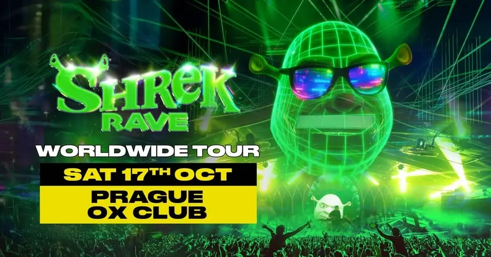 Shrek Rave Is Coming To Prague! 
