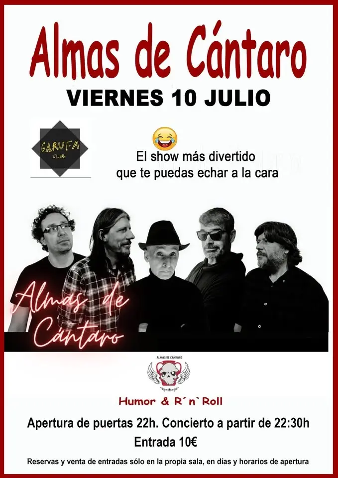 ALMAS DE CÁNTARO (Show de Humor & Rock&Roll)