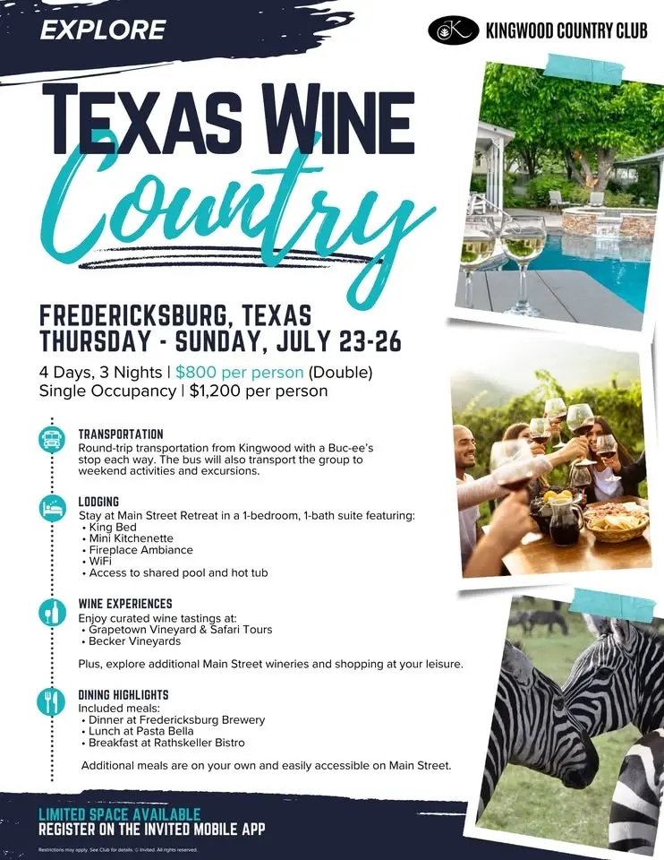 Trip to Fredericksburg, Texas