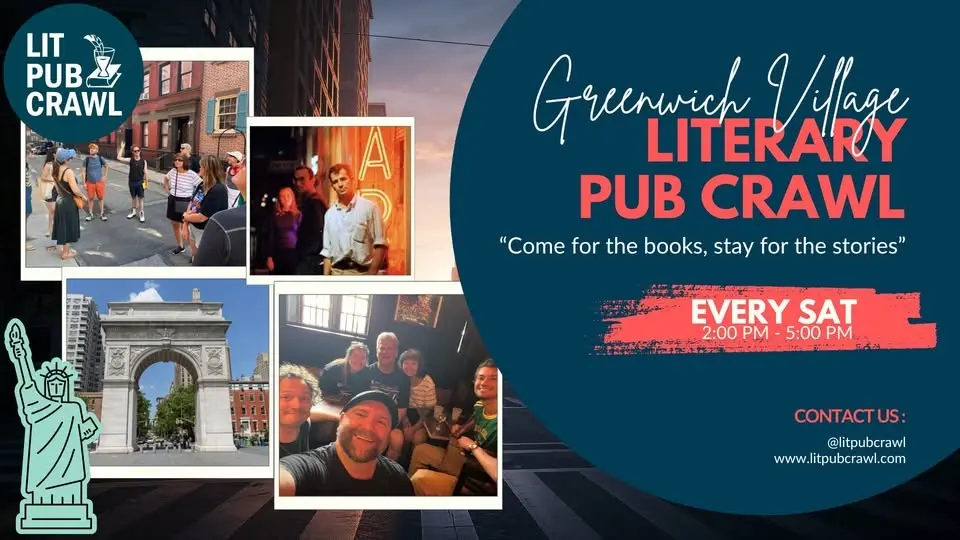 NYC Literary Pub Crawl | Let's Get Lit!