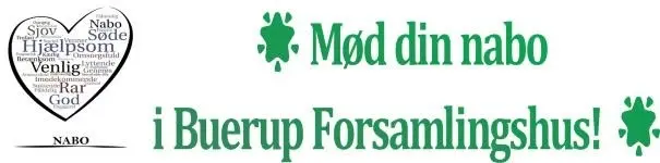 Mød din nabo i Buerup Forsamlingshus