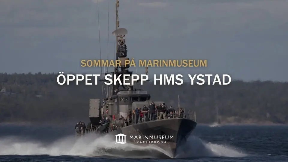 Öppet skepp: HMS Ystad