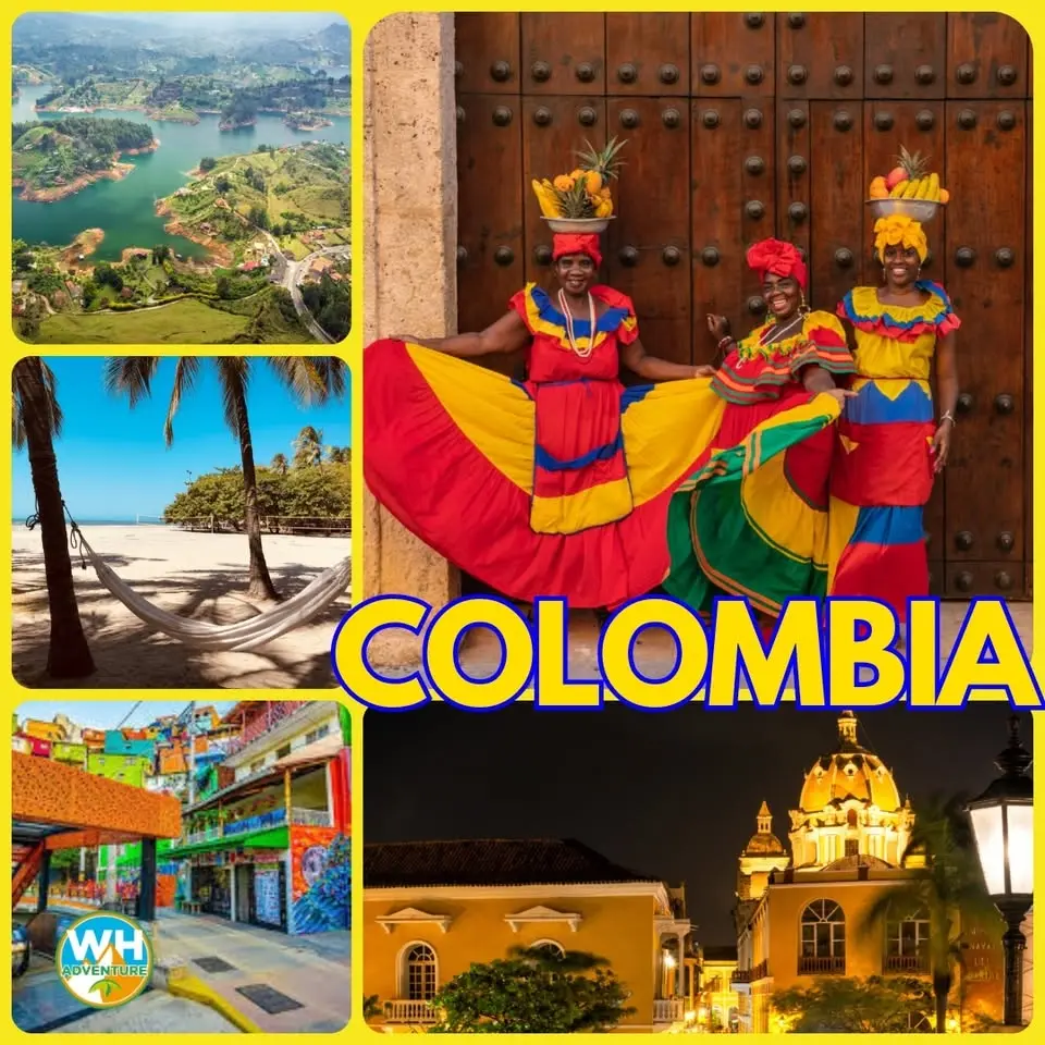 COLOMBIA (Bogota, Cartagena, Medellin, Santa Martha, Barranquilla)
