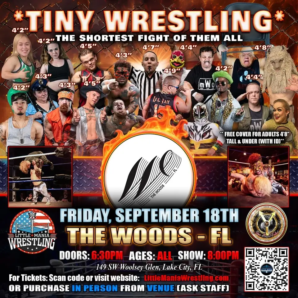 Lake City, FL - Little Mania Mini Wrestling All * Stars @ The Woods FL