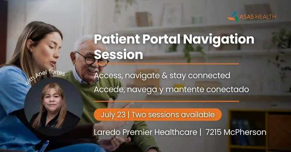 Patient Portal Navigation Session | Sesión de Navegación del Portal de Pacientes