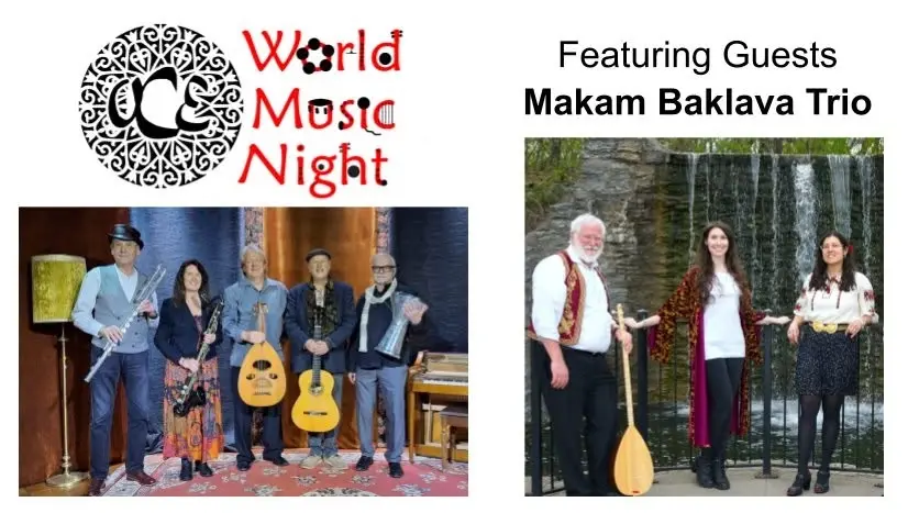 OCE presents special guests Makam Baklava Trio