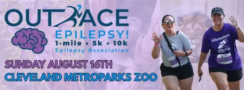 Outrace Epilepsy! 10K, 5K, 1-mile Race/Walk