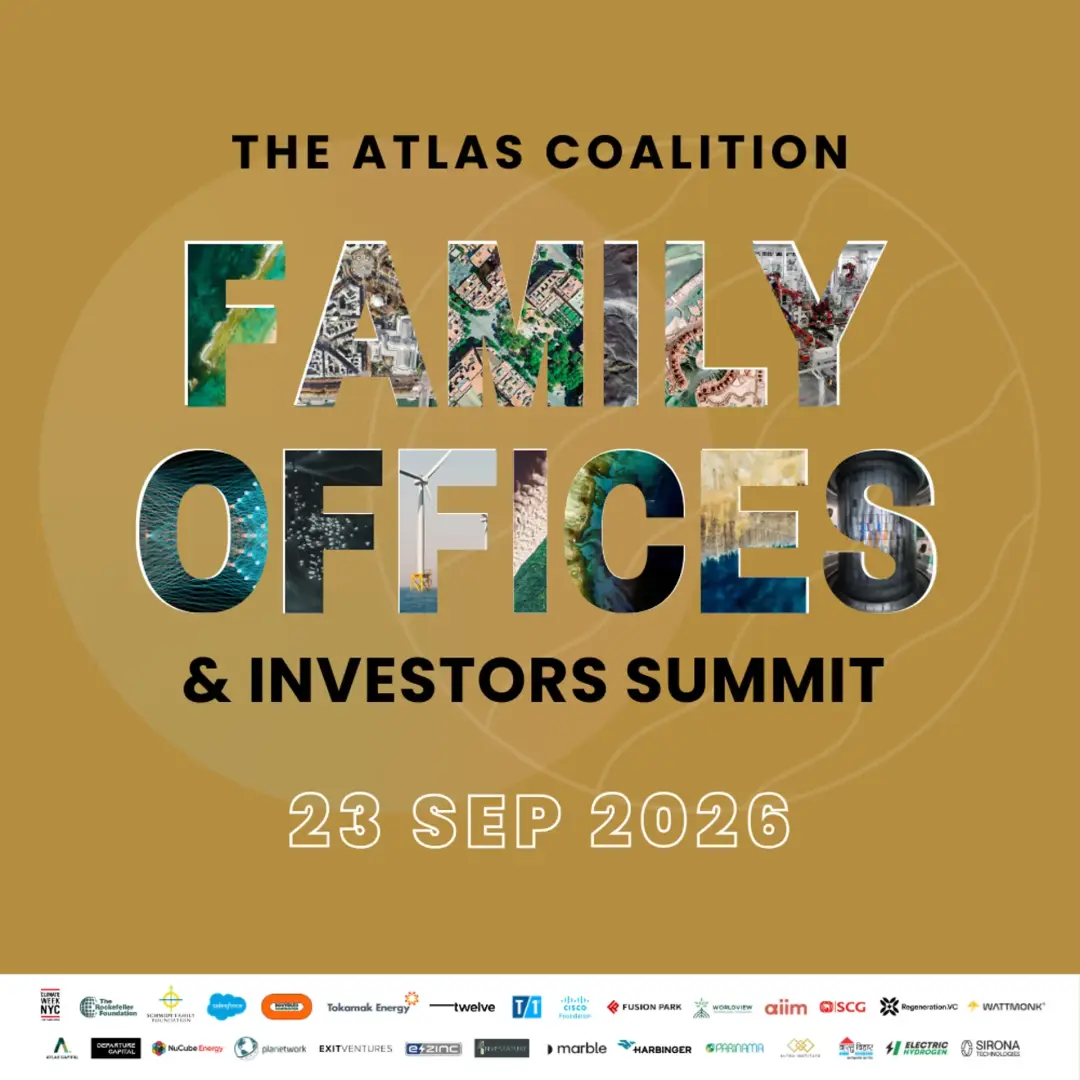 [Official] Family Offices & Investors Summit - Climate Week NYC (+LPs/GPs Matchmaking)