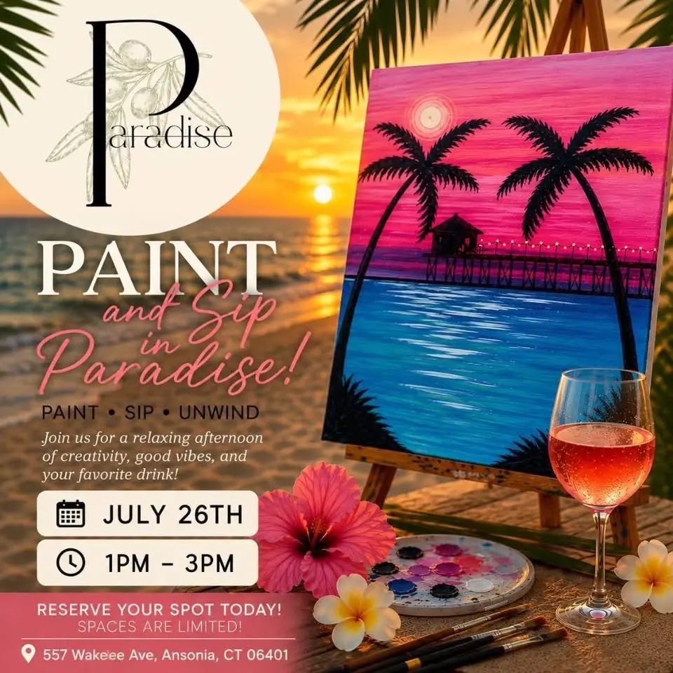 Paint and Sip in Paradise