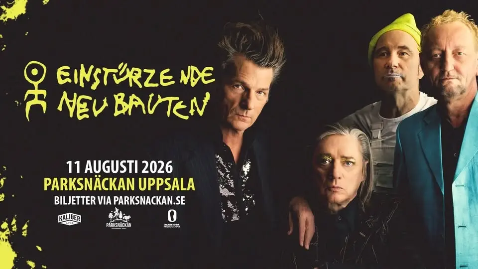 Einstürzende Neubauten | Parksnäckan Uppsala - Fåtal Kvar