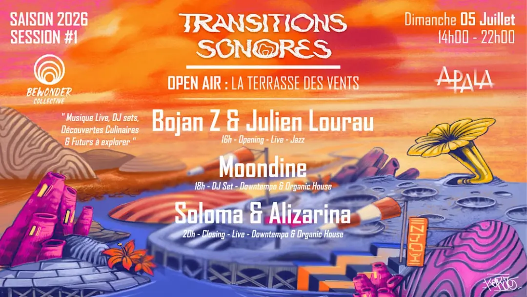 Open Air : Transitions Sonores #1 - Live, Dj Set & Food