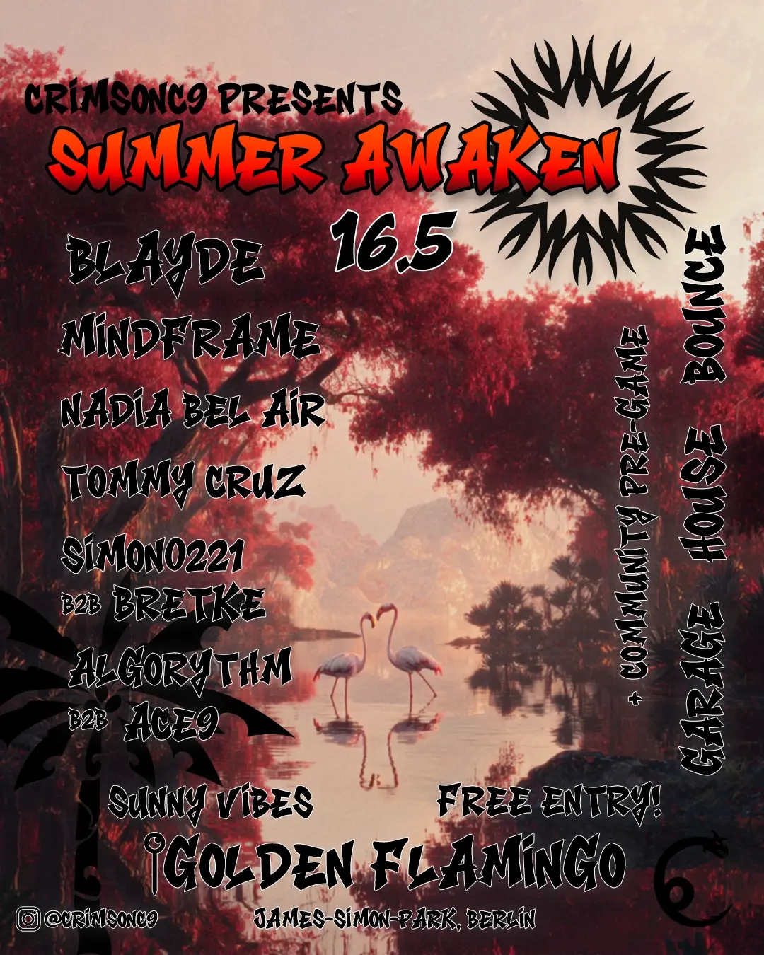 Summer Awaken (Free Entry) - 3-Year-Anniversary Party by CrimsonC9 <3 aka The Ultimate Pre-Game
