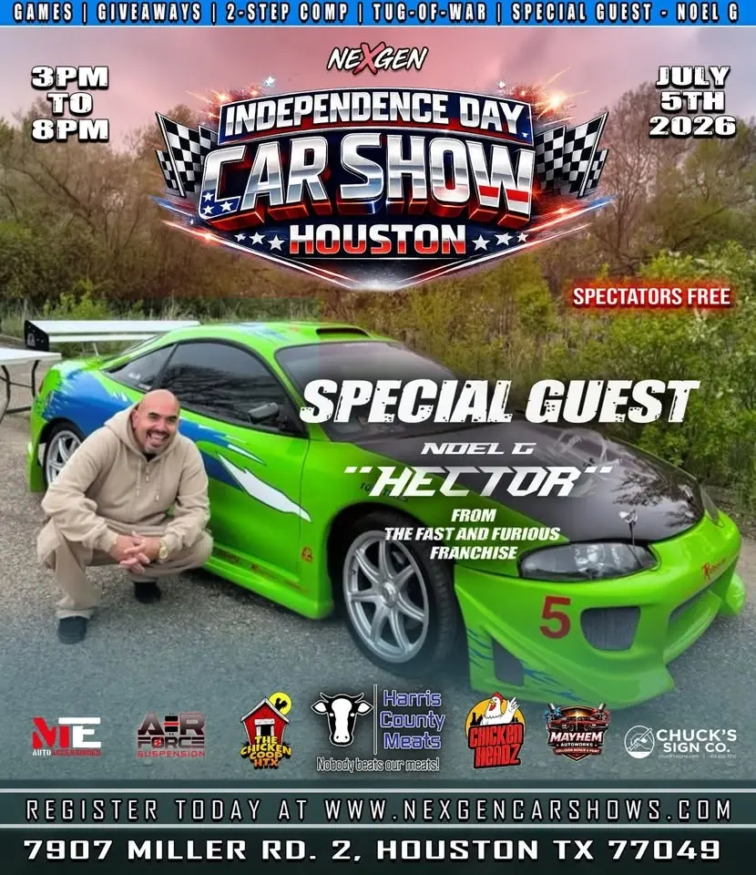 Nexgen Houston Independence Day Car Show 