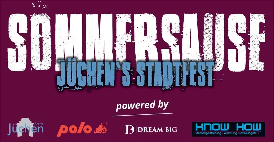 SOMMERSAUSE - Jüchen´s Stadtfest 2026