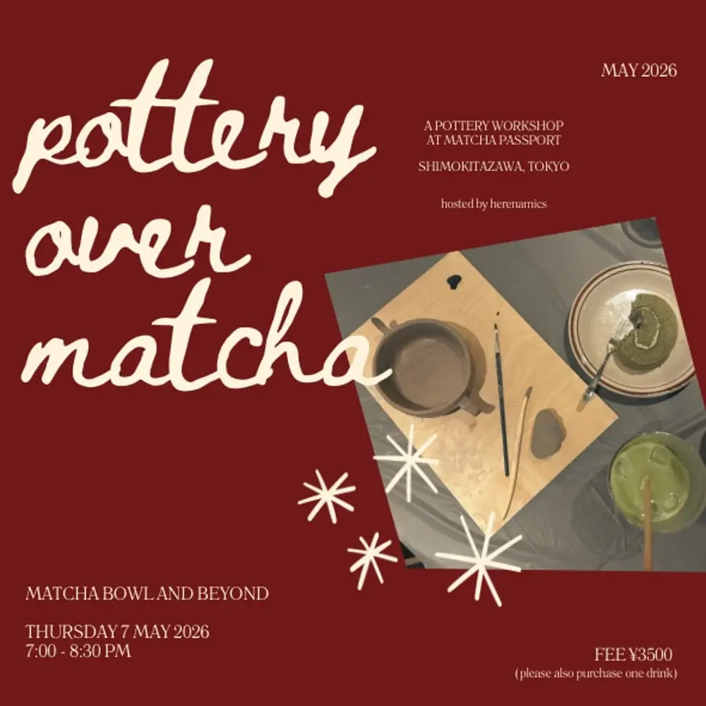 Pottery over Matcha with Herenamics 🌝