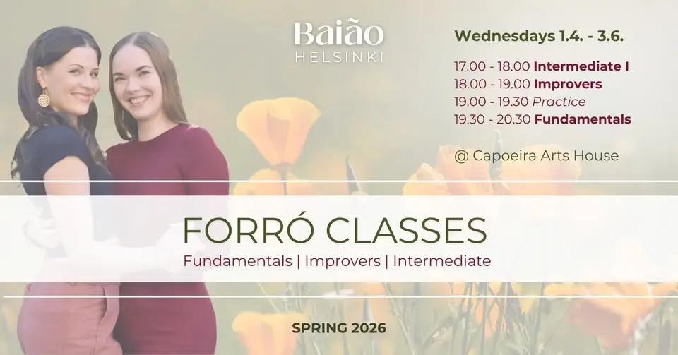 Forró courses Spring 2026