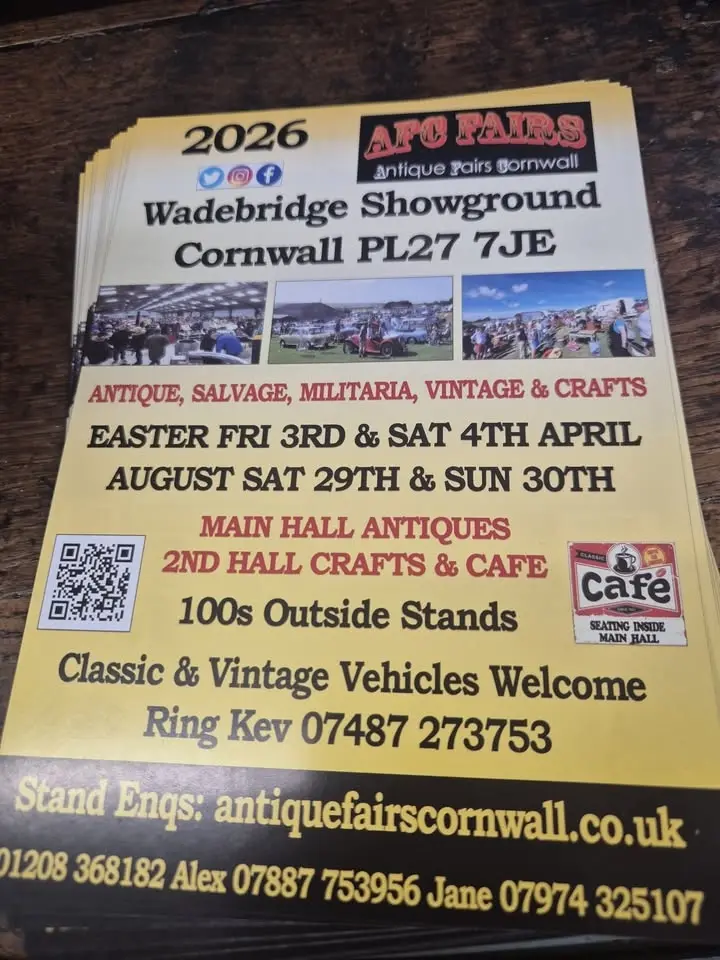 Wadebridge Antique , Vintage , Salvage , Craft , Classic Vehicles and Stationary Engine Event