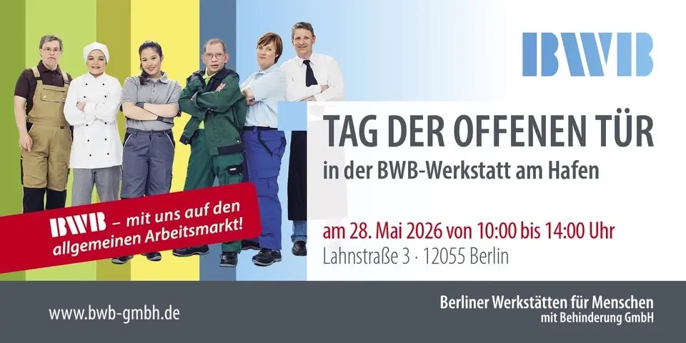 Tag der offenen Tür | BWB-Werkstatt am Hafen