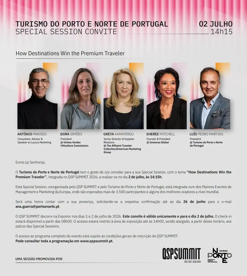 Turismo do Porto e Norte - Special Session 