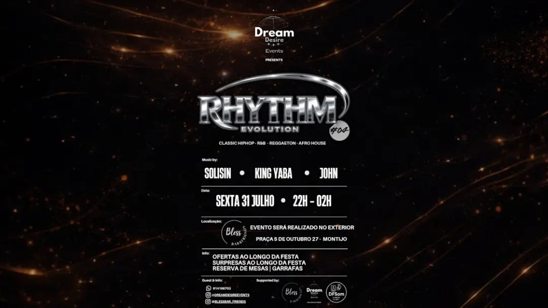 Rhythm Evolution #04 By Dream Desire Events - Bless Bar