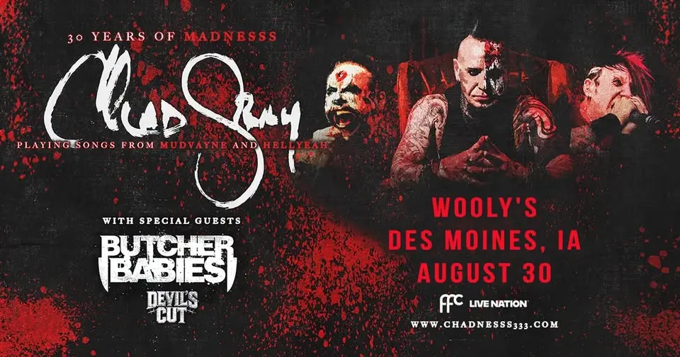 Chad Gray with Butcher Babies & Devil's Cut at Wooly's