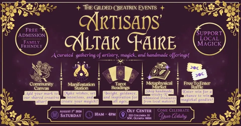 Artisans' Altar Faire ✧ Metaphysical Market & Experience
