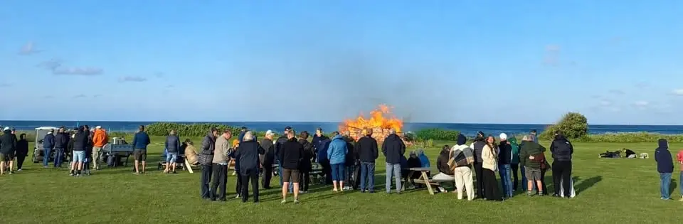Sankt Hans aften på Svalreden Strand Camping