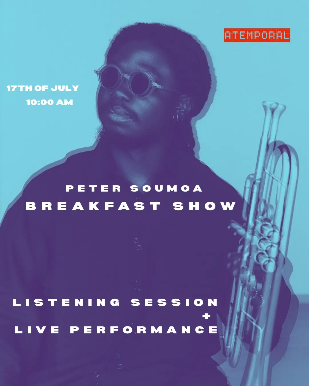 Peter Somuah — Walking Distance - Breakfast Listening Session & Live Trumpet Performance