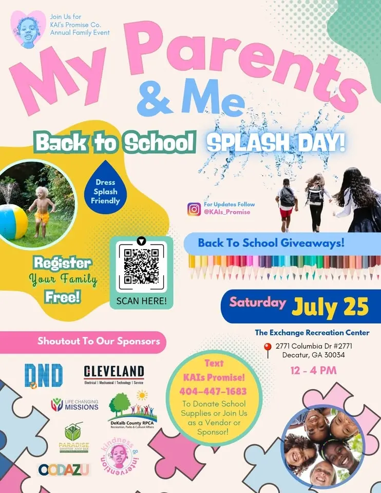 My Parents & Me: Back to School Splash Day
