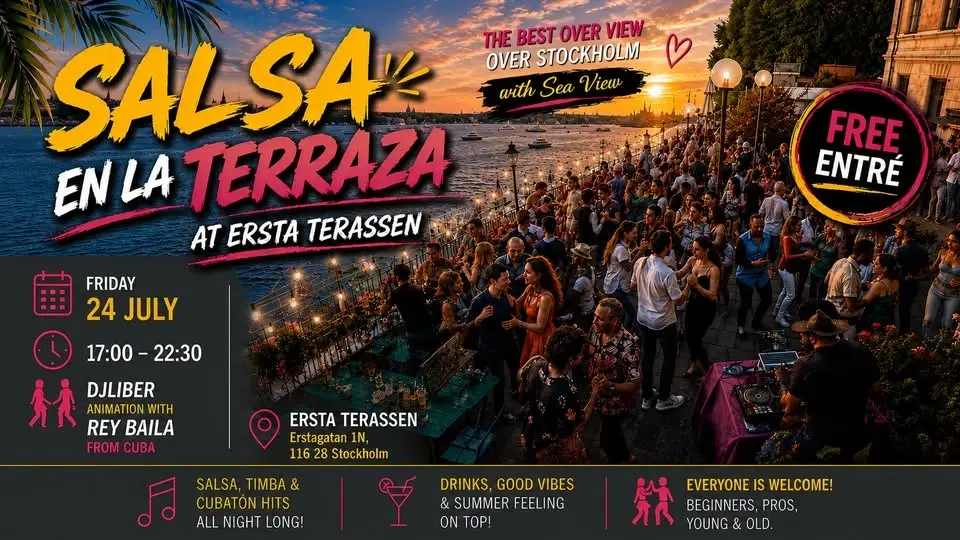 Salsa En La Terraza - Ersta Terrass!