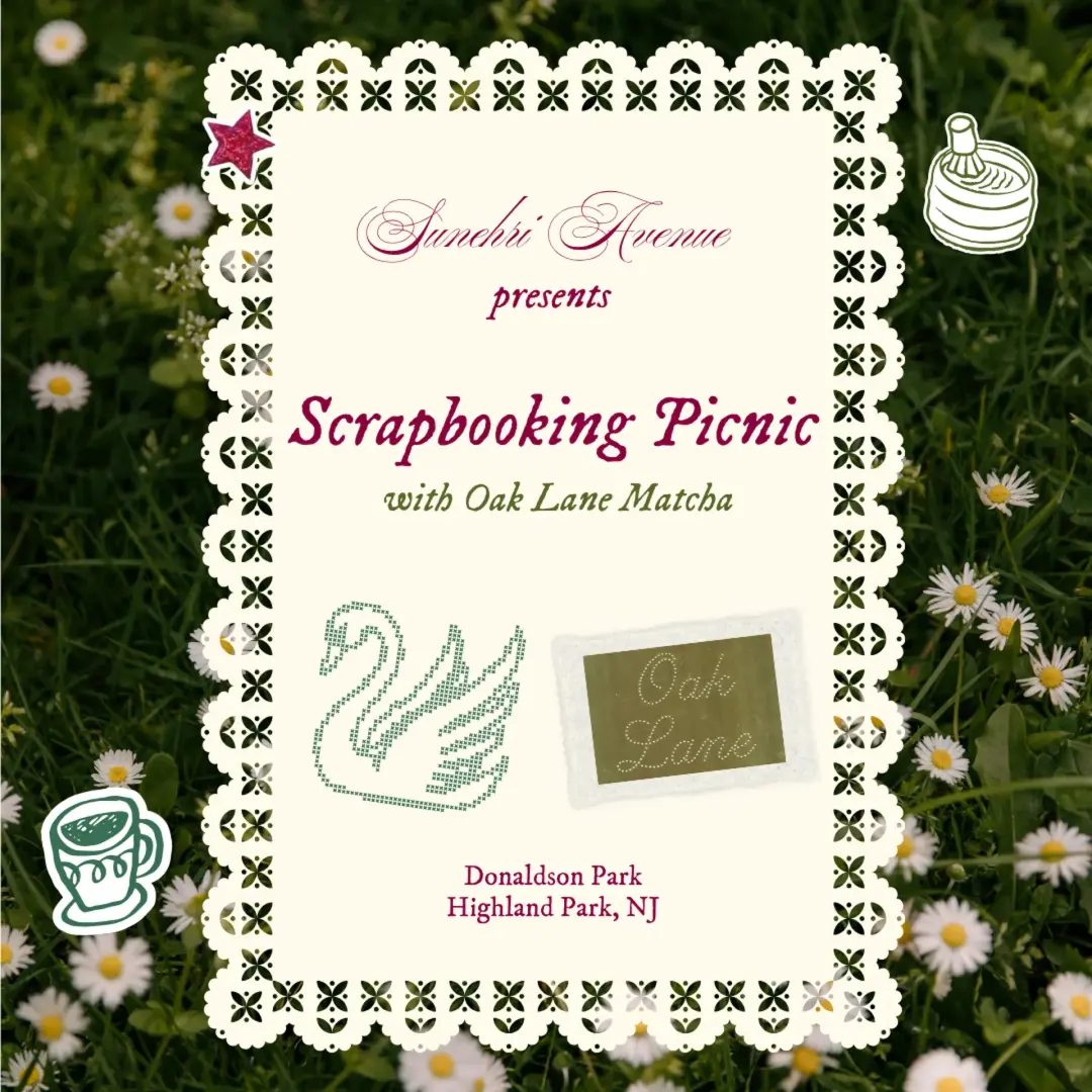 Scrapbooking Picnic (Sunehri x Oak Lane Matcha)