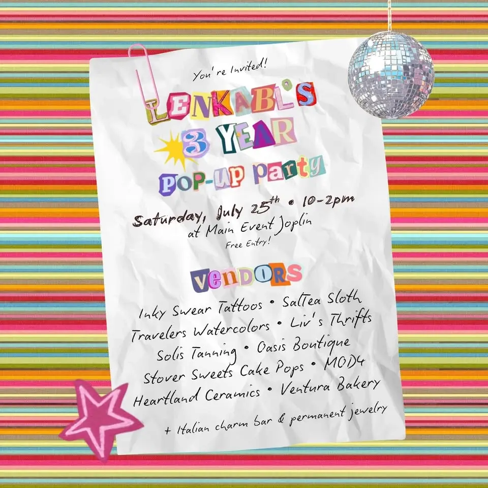 Lenkabl’s 3 Year Pop-up Party!🎉