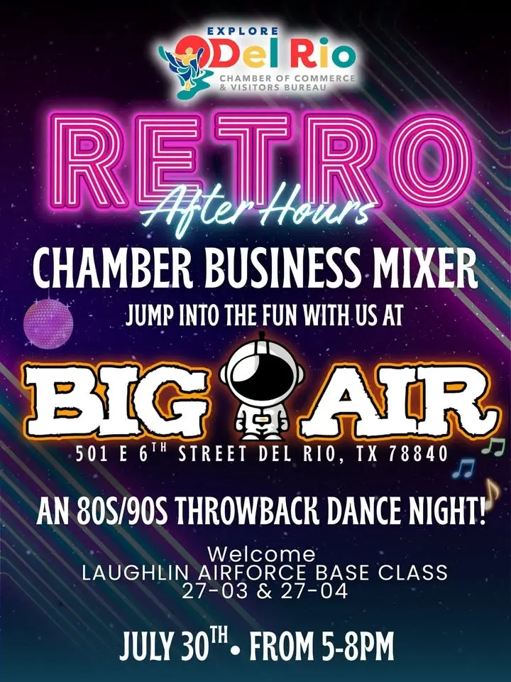 Retro After Hours Chamber Business Mixer on Thursday, July 30, from 5–8