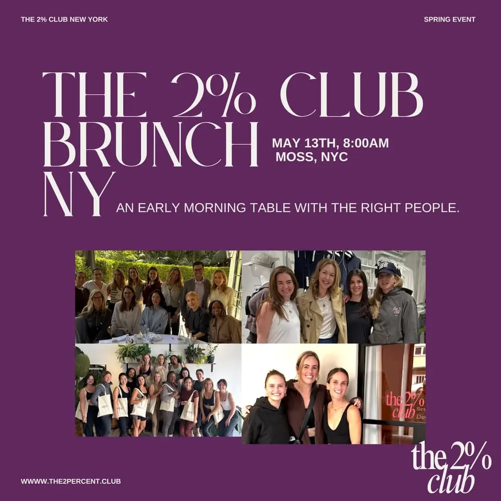 The 2% Club Brunch — New York