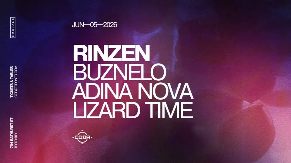 RINZEN x CODA | June 5th