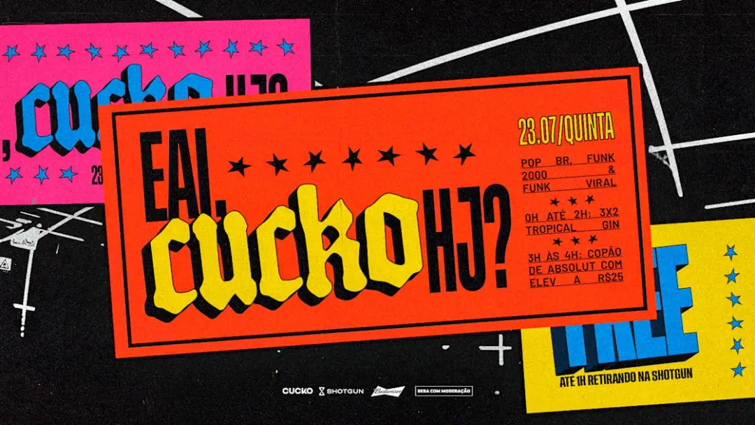Eai, Cucko Hj? ::: Pop Br, Funk Viral&2000 ::: Quinta 23/07