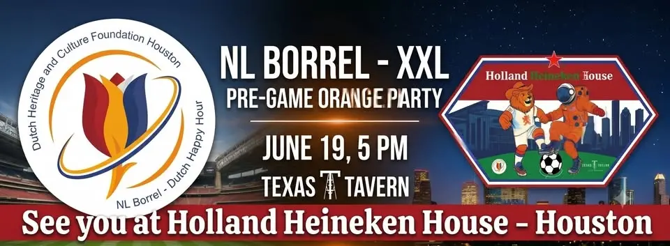 Holland Heineken House - Pre-game Party - NL Borrel XXL @5 PM