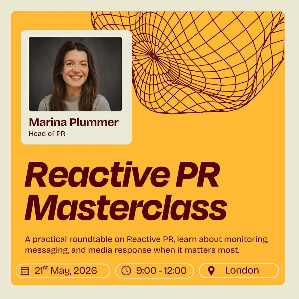 Reactive PR Masterclass