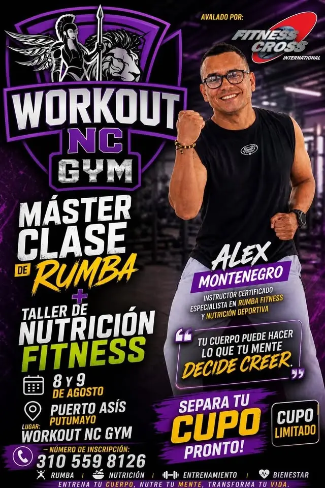 Master Class de Rumba + Taller de Nutrición 