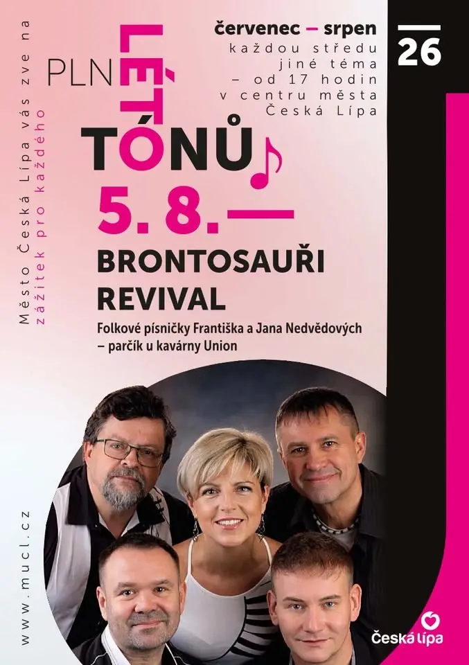 Léto plné tónů - Brontosauři revival