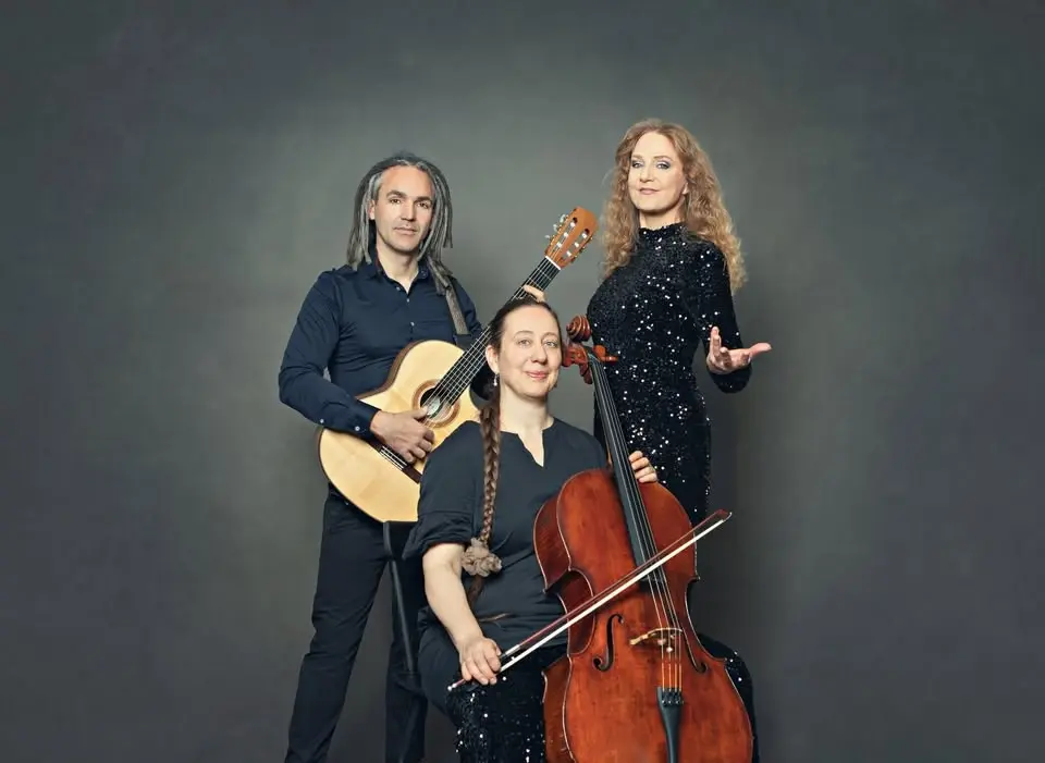 Basilika Vierzehnheiligen | Suzan Baker Trio mit Ulrike Maria Gossel (Violoncello)
