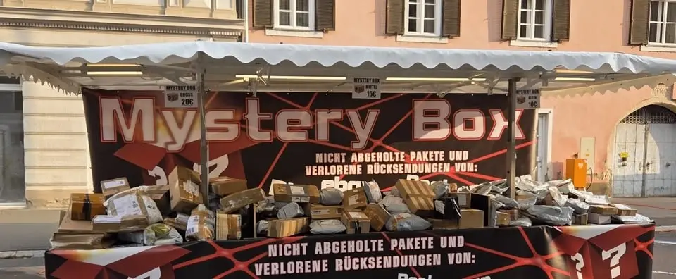 XXL-MYSTERY-BOX-VERKAUF in BRAUNAU