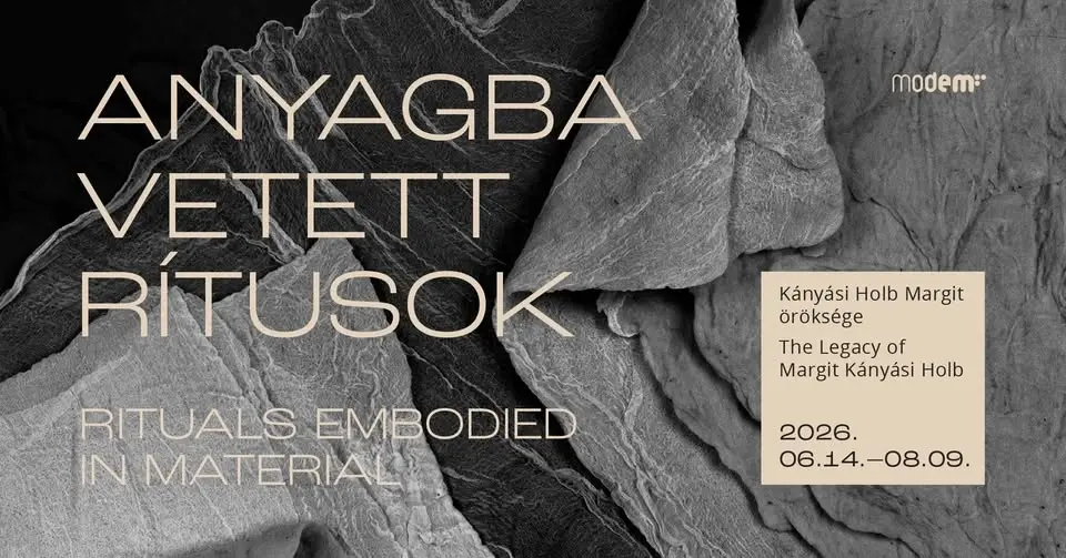 Időszaki kiállítás - Kányási Holb Margit: Anyagba vetett rítusok (2026. jún. 14.- aug. 9.)