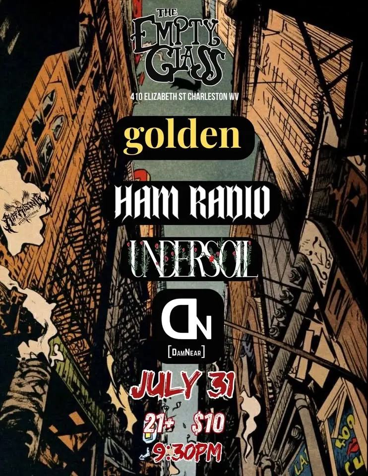 Riff Rising Productions: golden, Ham Radio, Undersoil, and DamNear