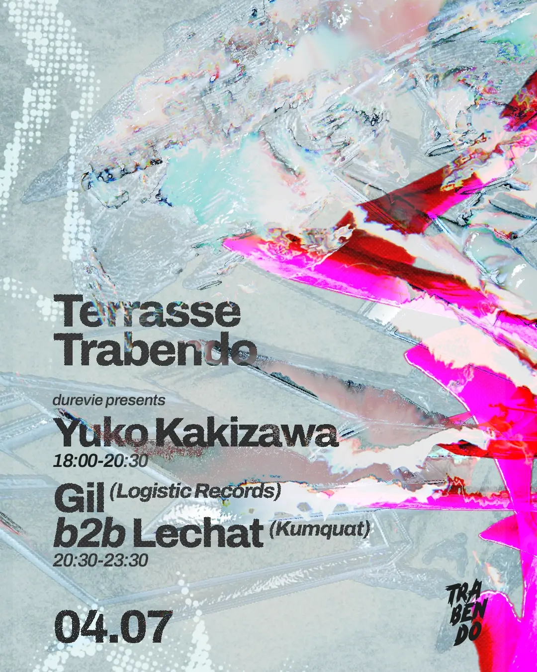 TERRASSE - DURE VIE (LOGISTIC RECORDS+Yuko Kakizawa+LECHAT)