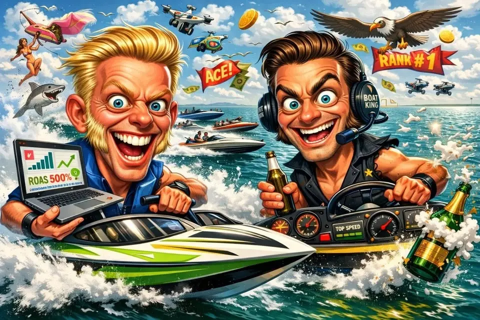 Powerboat träff och Ronny och Ragge
