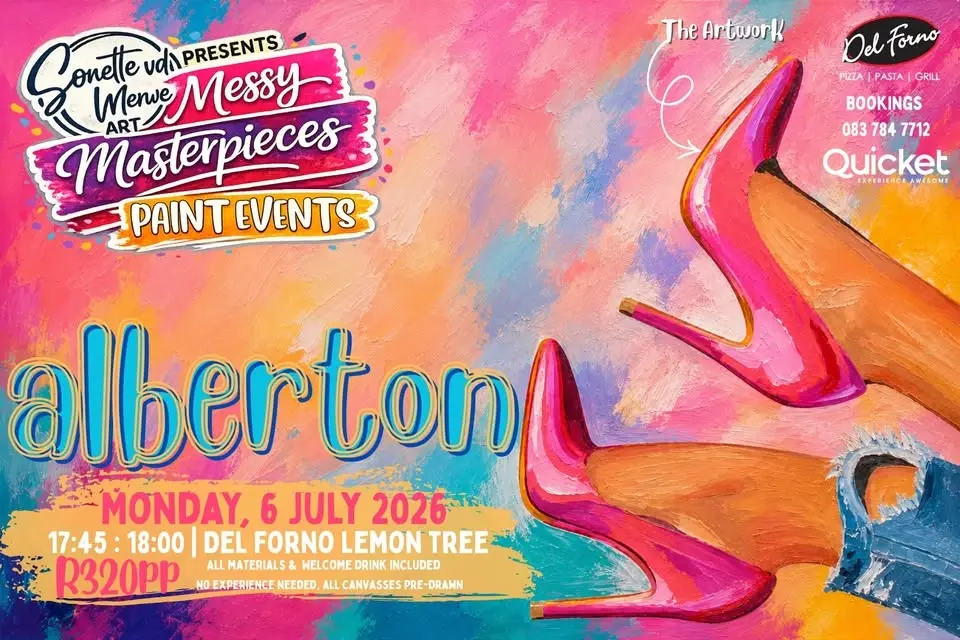 Messy Masterpieces Paint and Sip Night @ Del Forno Lemon Tree